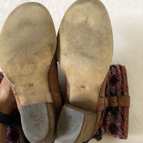 Steve Madden Tolteca Cognac Leather Mid-Calf Boots - Picture 6 of 6